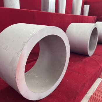 ASME B36.19 SCH 5S أبعاد أنابيب الفولاذ المقاوم للصدأ